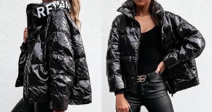 Fantastyczne Lakierowane Kurtki Damskie - Zimowe, Czarne, Puchowe i Więcej!